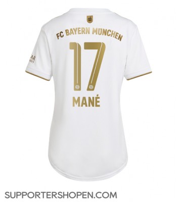 Bayern Munich Sadio Mane #17 Borta Matchtröja Dam 2022-23 Kortärmad